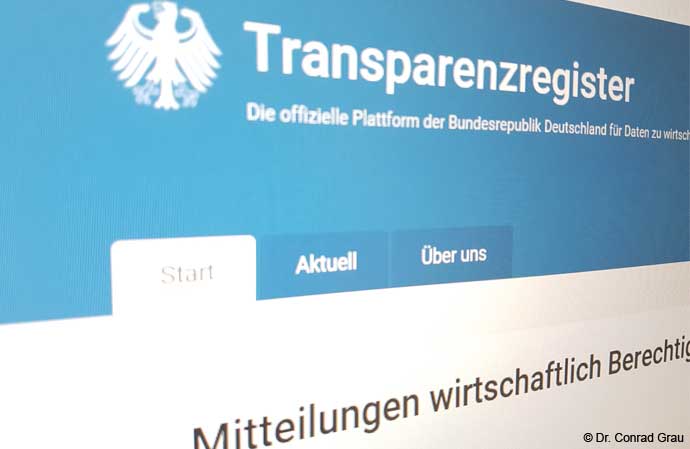 Transparenzregister - Neue Geschäftsführerpflicht ab dem 1. Oktober 2017